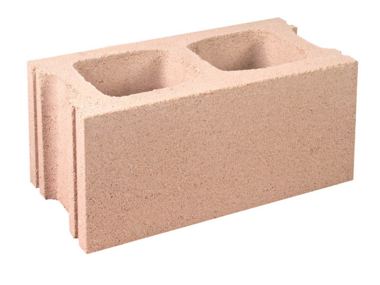 BLOQUE LISO STANDAR SALMON 20x20x40