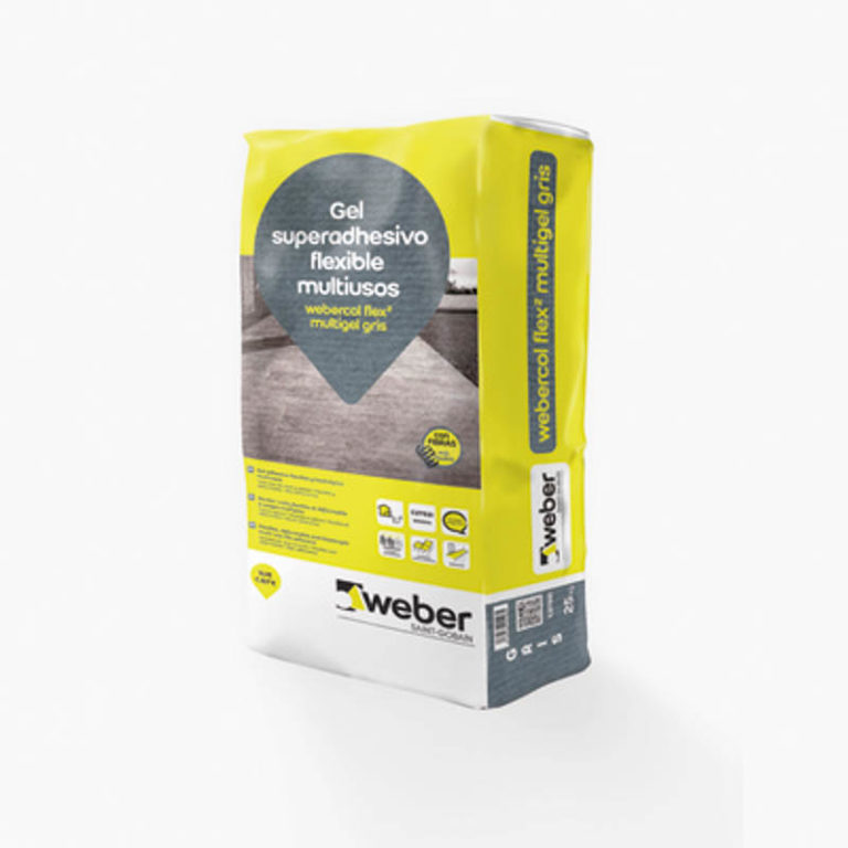 MULTIGEL FLEXIBLE GRIS 25 KG