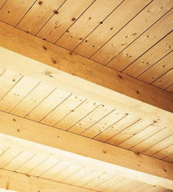 VIGA Y TARIMA BARNIZADA CASTAÑO